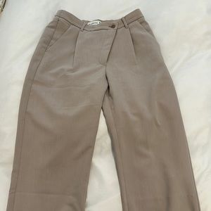 Abercrombie Tailored Relaxed Straight Pants